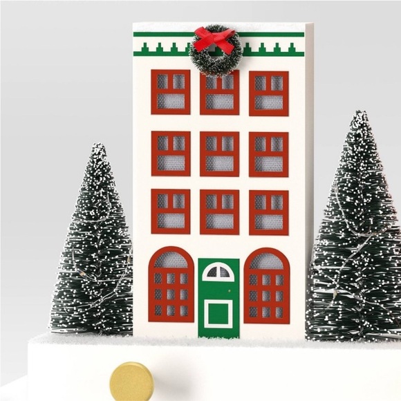 Lit Village Stocking Holder - Threshold NEW - Picture 6 of 6